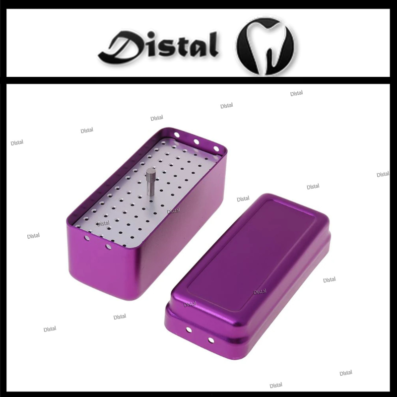 Ендобокс алюмінієвий на 72 інструменти колір Фіолетовий Ендобокс алюмінієвий на 72 інструменти колір Фіолетовий