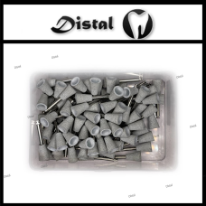 Полірувальні гумки сірі (Cr106С) чашка стоматологічні ПОЛІР