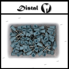 Полірувальні гумки сині (Cr106F) чаша стоматологічні ПОЛІР