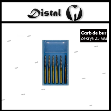 Стоматологічний бор карбідний Zekrya-Z (151), Вольфрамовий бор з титановим покриттям 25 мм.