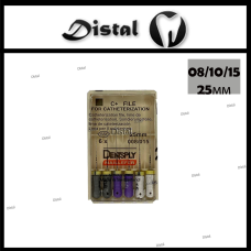 Ц+ файли C+ file Dentsply Maillefer 25 мм асорті 8/ 10/ 15, ручні файли
