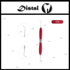 Гладилка моделювальна із силіконовою ручкою Червона