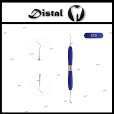 Гладилка моделювальна із силіконовою ручкою Синя