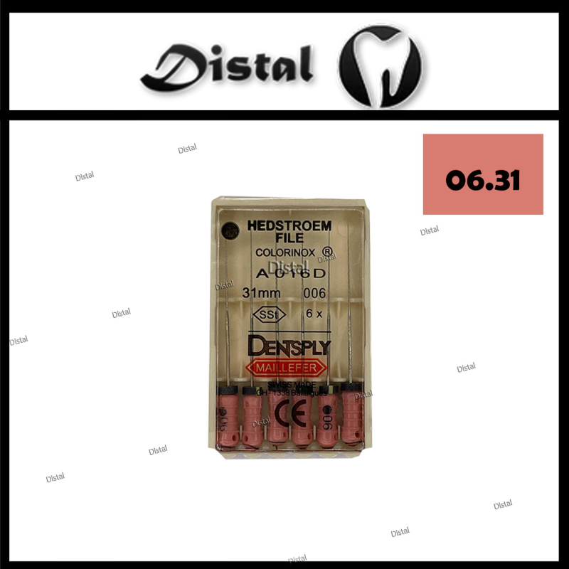 Н-файли H-file Dentsply Maillefer 25 мм №06, ручні файли