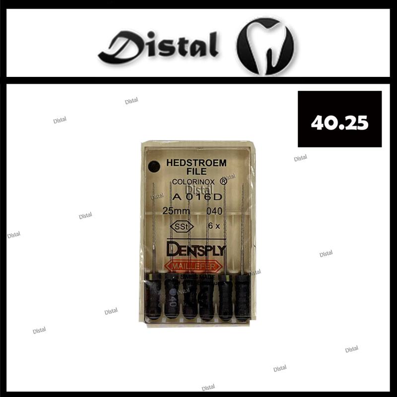 Н-файли H-file Dentsply Maillefer 25 мм №40, ручні файли