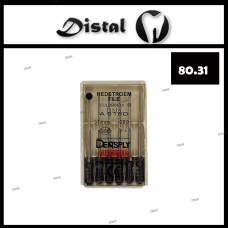 Н-файли H-file Dentsply Maillefer 31 мм №80, ручні файли