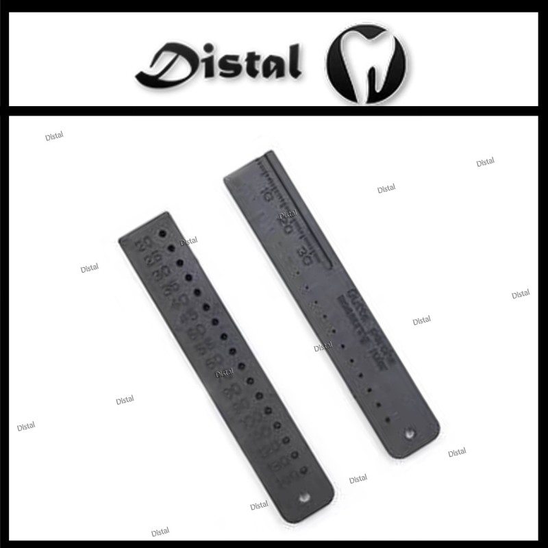 Лінійка для калібрування ГУТТАПЕРЧІ Лінійка для калібрування ГУТТАПЕРЧІ