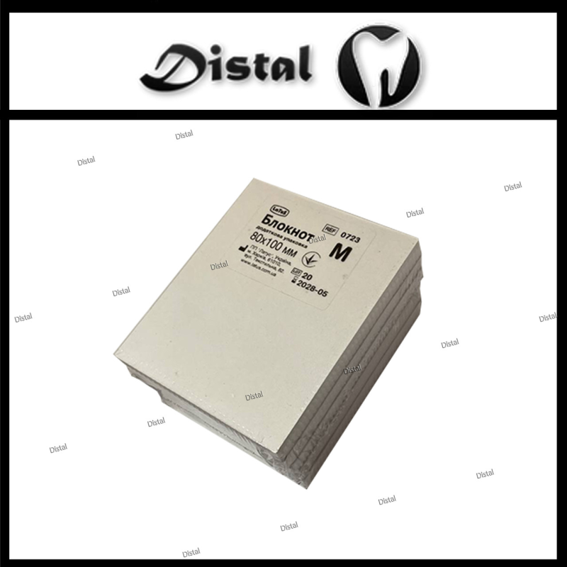 Блокнот для замішування M середній 80х100 мм, 70 листів, Latus