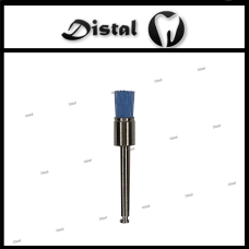 Щітка стоматологічна вузька для механічного наконечника Синя