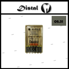 К-файли ДЕНТСПЛАЙ МАЙЛІФЕР K-file Dentsply Maillefer 31 мм №08, ручні файли