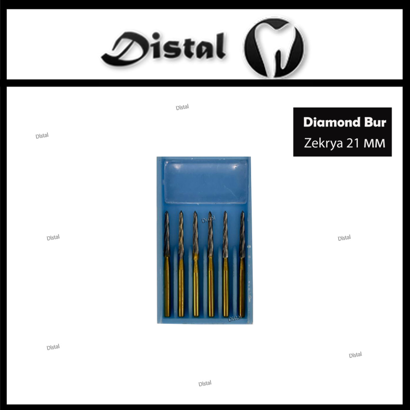 Стоматологічний бор карбідний Zekrya-Z (151), Вольфрамовий бор з титановим покриттям 21 мм. Стоматологічний бор карбідний Zekrya-Z (151), Вольфрамовий бор з титановим покриттям 21 мм.