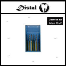 Стоматологічний бор карбідний Zekrya-Z (151), Вольфрамовий бор з титановим покриттям 23 мм.