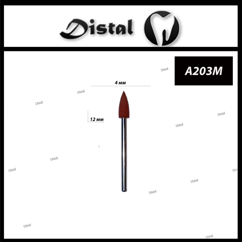 Міцний гумовий полір для металу, сплаву Середня абразивність Колір: коричневий, A203M Міцний гумовий полір для металу, сплаву Середня абразивність Колір: коричневий, A203M