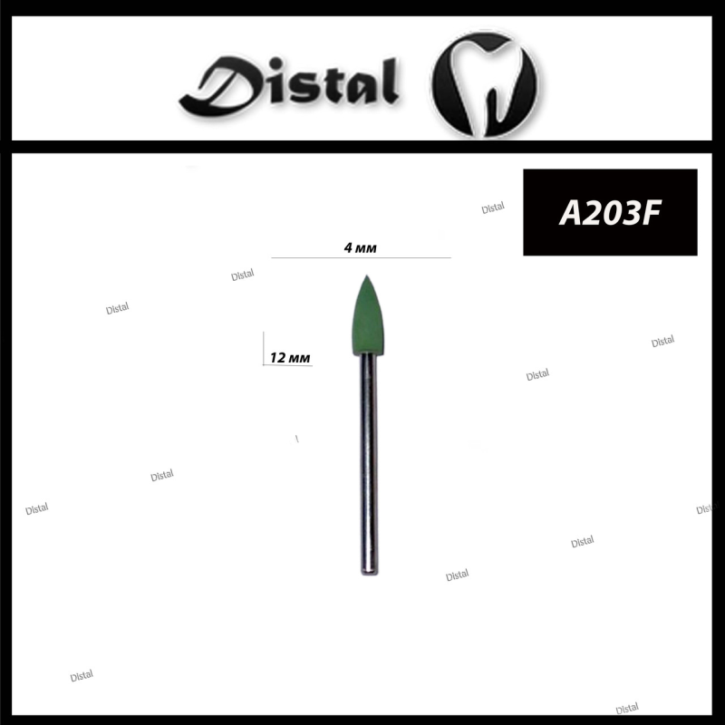 Міцний гумовий полір для металу, сплаву  Колір: зелений, A203F