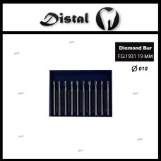 Стоматологічний бор карбідний FG:1931 для турбінного наконечника, Вольфрамовий бор 19 мм.