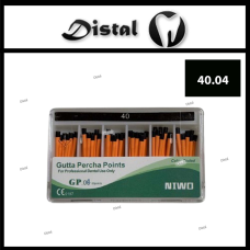 Гуттаперчеві штифти NIWO №40.04, 60 шт Gutta Percha Points