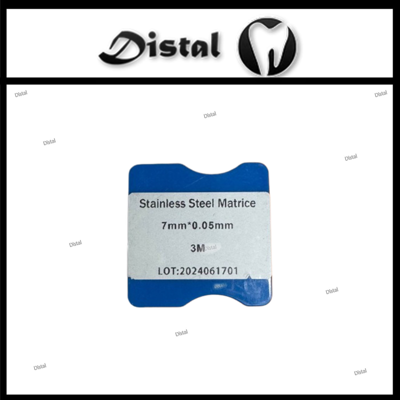 Матриці металеві у рулоні 7 мм , 3 м Матриці металеві у рулоні 7 мм , 3 м