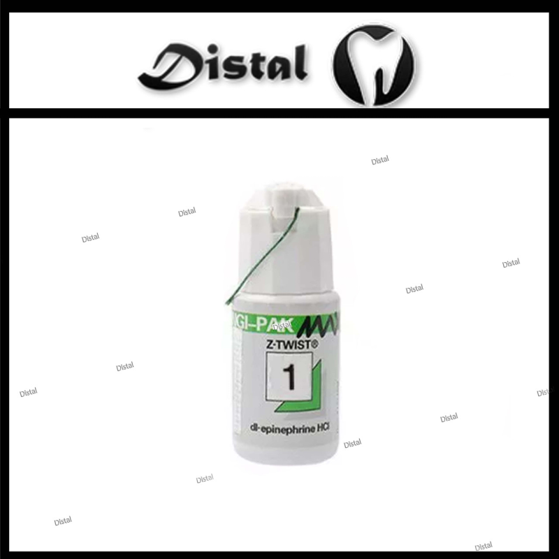 Нитка Ретракційна Gingi-Pak Зелена №1 Нитка Ретракційна Gingi-Pak Зелена №1