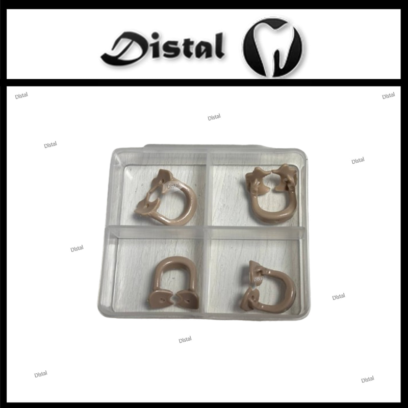 Клампи пластикові стоматологічні набір 4 шт. Soft Clamp