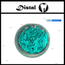 Клини дерев“яні, що фіксують, Зелені, 100 шт