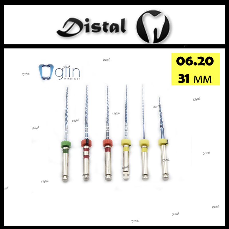 Файл роторний Glin - G3 , 31 мм № 06.20 машинні Файл роторний Glin - G3 , 31 мм № 06.20 машинні