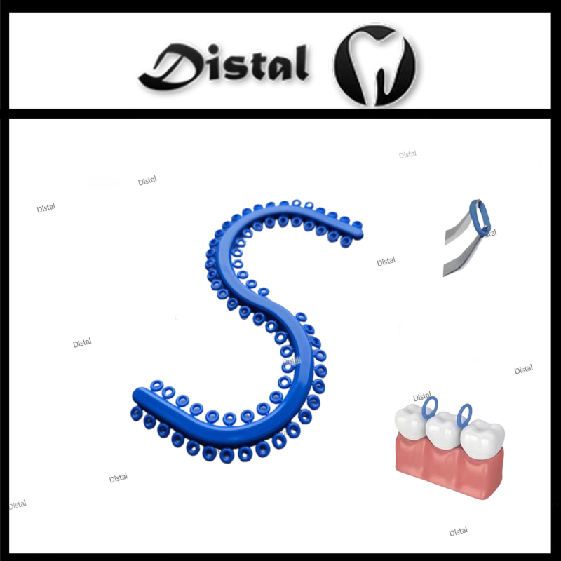 Сепаратор, Ортодонтичні S-Кільця Лігатурні Зав“язки, Сепараційні кільця, 70 шт кілець