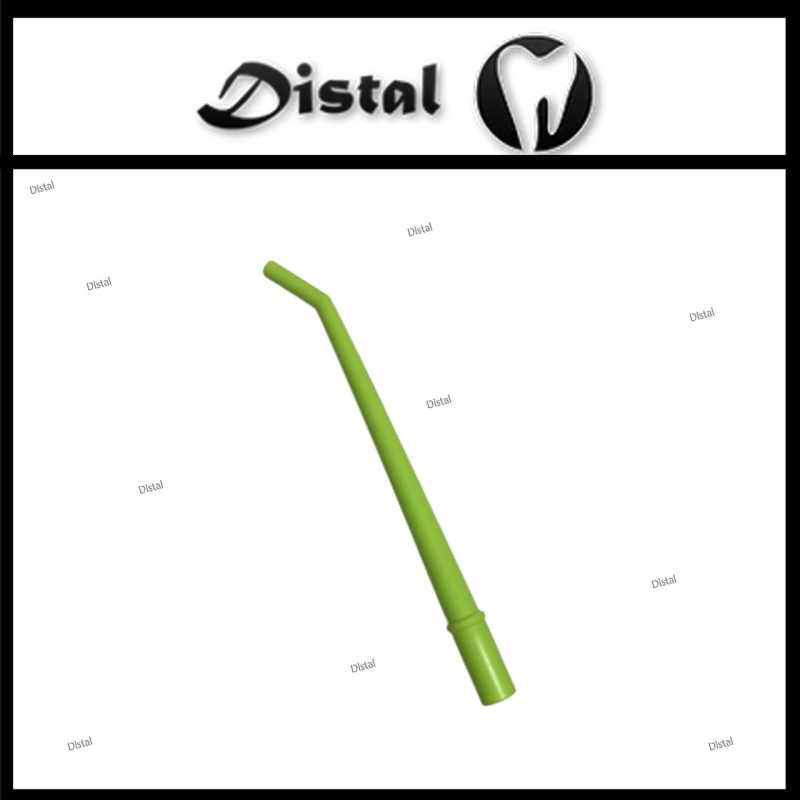 Канюлі відсмоктуючі, слиновідсмоктувач насадка пилосос  колір Салатовий, багаторазовий