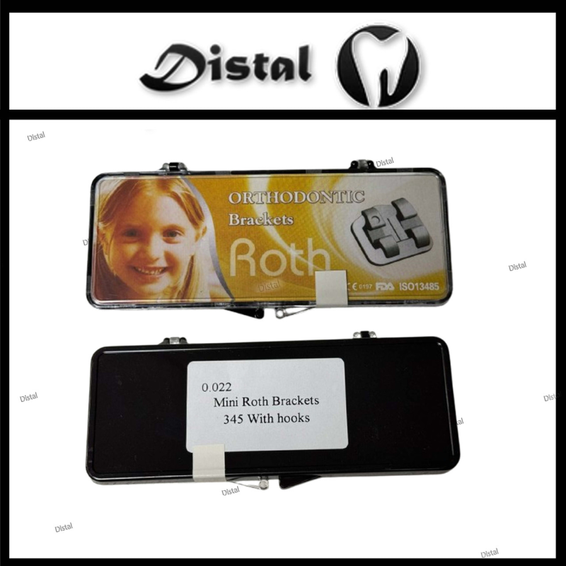 Металеві брекети Roth Mini Roth Brackets 0.022 w/h 345 (набір 20 шт.) Металеві брекети Roth Mini Roth Brackets 0.022 w/h 345 (набір 20 шт.)