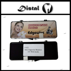 Металеві брекети Mini Edgewise Brackets 0.022 w/h 345 (набір 20 шт.)