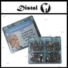 Набір бондовані щічні трубки на 1-і моляри конвертовані 0.022, 200 шт