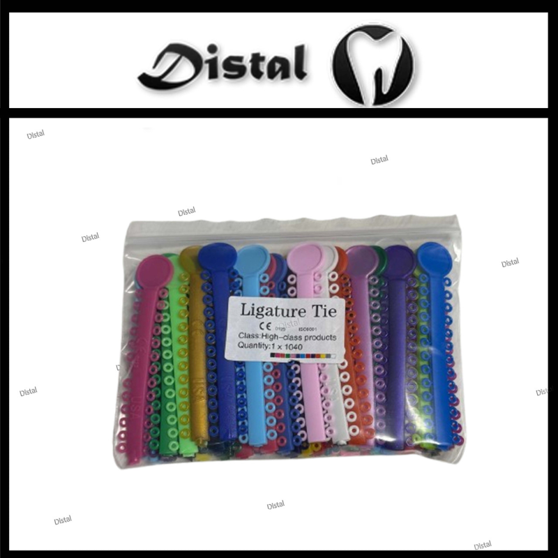 Лігатури еластичні на модулі, РІЗНОКОЛЬОРОВІ, 40 шт ( по 26 кілець ) Лігатури еластичні на модулі, РІЗНОКОЛЬОРОВІ, 40 шт ( по 26 кілець )