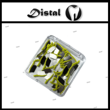 Клини з металевим захистом зелені S Wedge guard набір