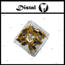 Клини з металевим захистом помаранчеві M Wedge guard набір