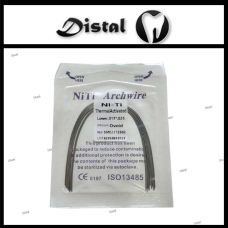 Дуги ортодонтичні NiTi Archwire термоактивні Thermal Activated Orthoform Ovoid, верх 012 17*25