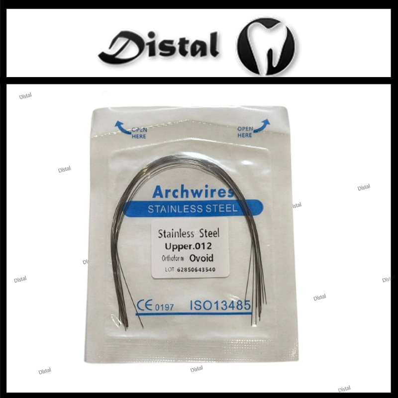 Дуги ортодонтичні NiTi Archwire термоактивні Thermal Activated Orthoform Ovoid, верх 012