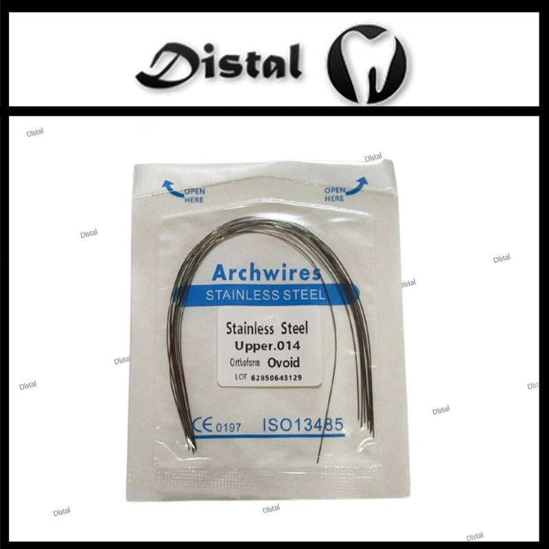 Дуги ортодонтичні NiTi Archwire термоактивні Thermal Activated Orthoform Ovoid, верх 012 014