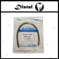 Дуги ортодонтичні NiTi Archwire термоактивні Thermal Activated Orthoform Ovoid, верх 012 016