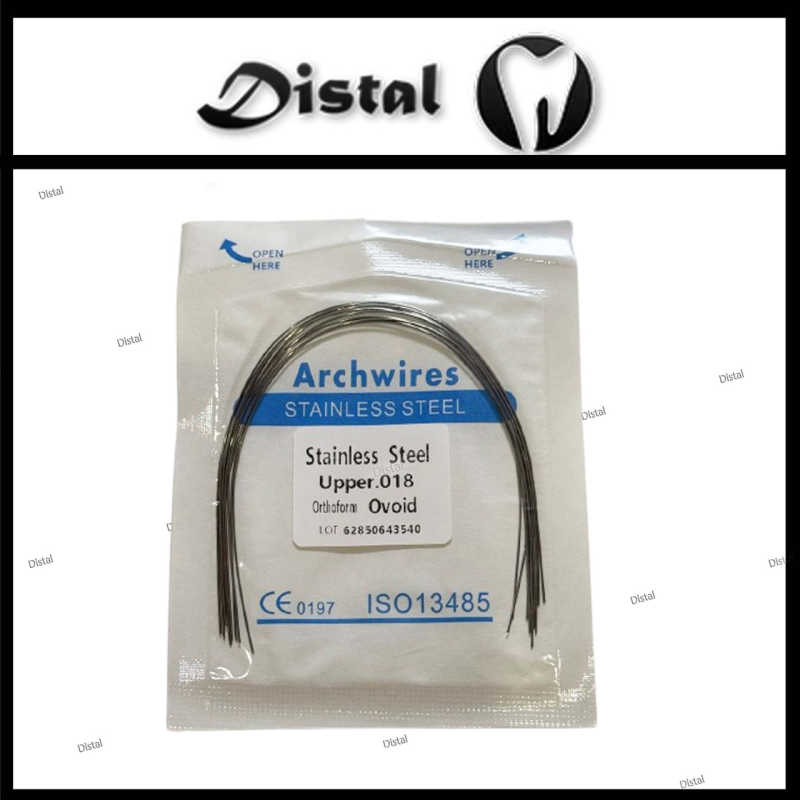 Дуги ортодонтичні NiTi Archwire термоактивні Thermal Activated Orthoform Ovoid, верх 012 018