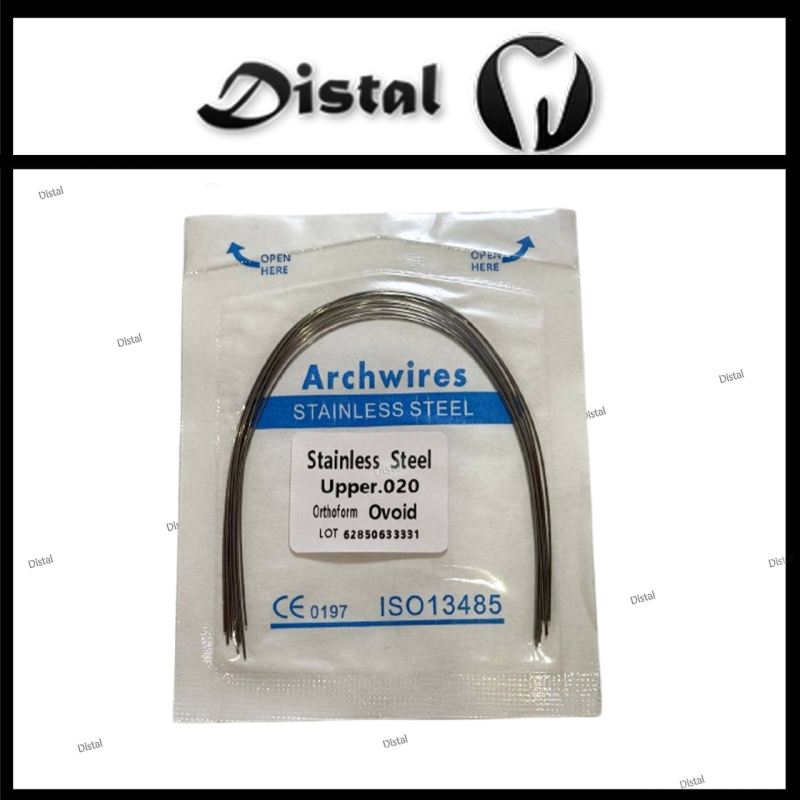 Дуги ортодонтичні NiTi Archwire термоактивні Thermal Activated Orthoform Ovoid, верх 012 020 Дуги ортодонтичні NiTi Archwire термоактивні Thermal Activated Orthoform Ovoid, верх 012 020