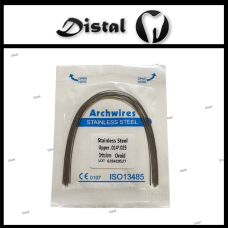 Дуги ортодонтичні NiTi Archwire термоактивні Thermal Activated Orthoform Ovoid, верх 012 14*25