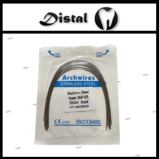 Дуги ортодонтичні NiTi Archwire термоактивні Thermal Activated Orthoform Ovoid, верх 012 16*25