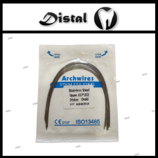 Дуги ортодонтичні NiTi Archwire термоактивні Thermal Activated Orthoform Ovoid, верх 012 17*22