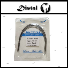 Дуги ортодонтичні NiTi Archwire термоактивні Thermal Activated Orthoform Ovoid, верх 012 19*25