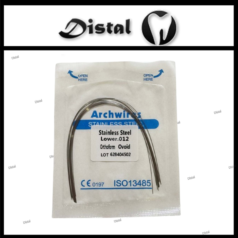 Дуги ортодонтичні NiTi Archwire термоактивні Thermal Activated Orthoform Ovoid, низ, 012, 10 шт. 16*16 Дуги ортодонтичні NiTi Archwire термоактивні Thermal Activated Orthoform Ovoid, низ, 012, 10 шт. 16*16